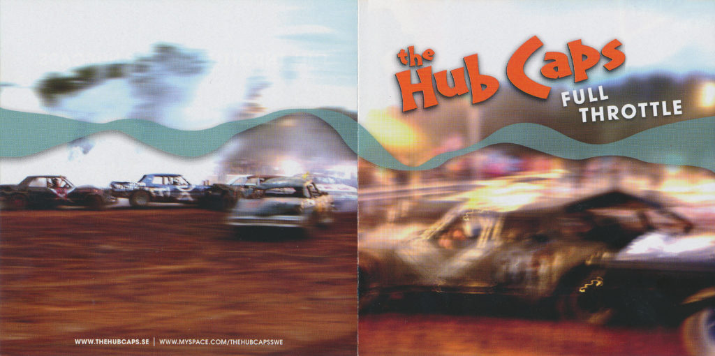 Full Throttle album cover by The Hub Caps, scanned.