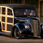 1937 Ford Woody Wagon – Carbon 14: chrome, wood and carbon fiber in one car