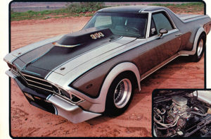 Chevrolet El Camino 1969, specifications and review of Steve Hudson's custom car