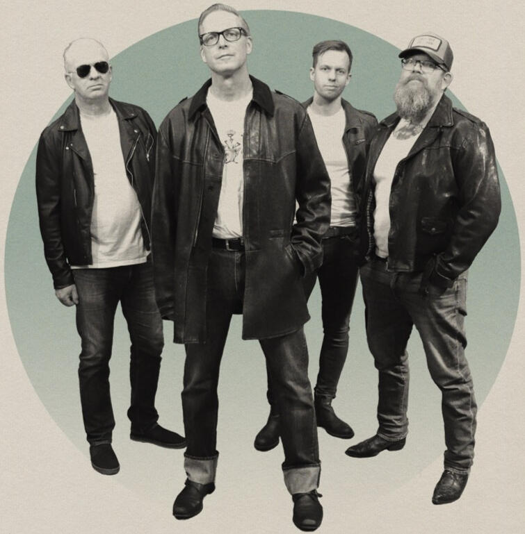 The Hub Caps, a rockabilly band from Sweden