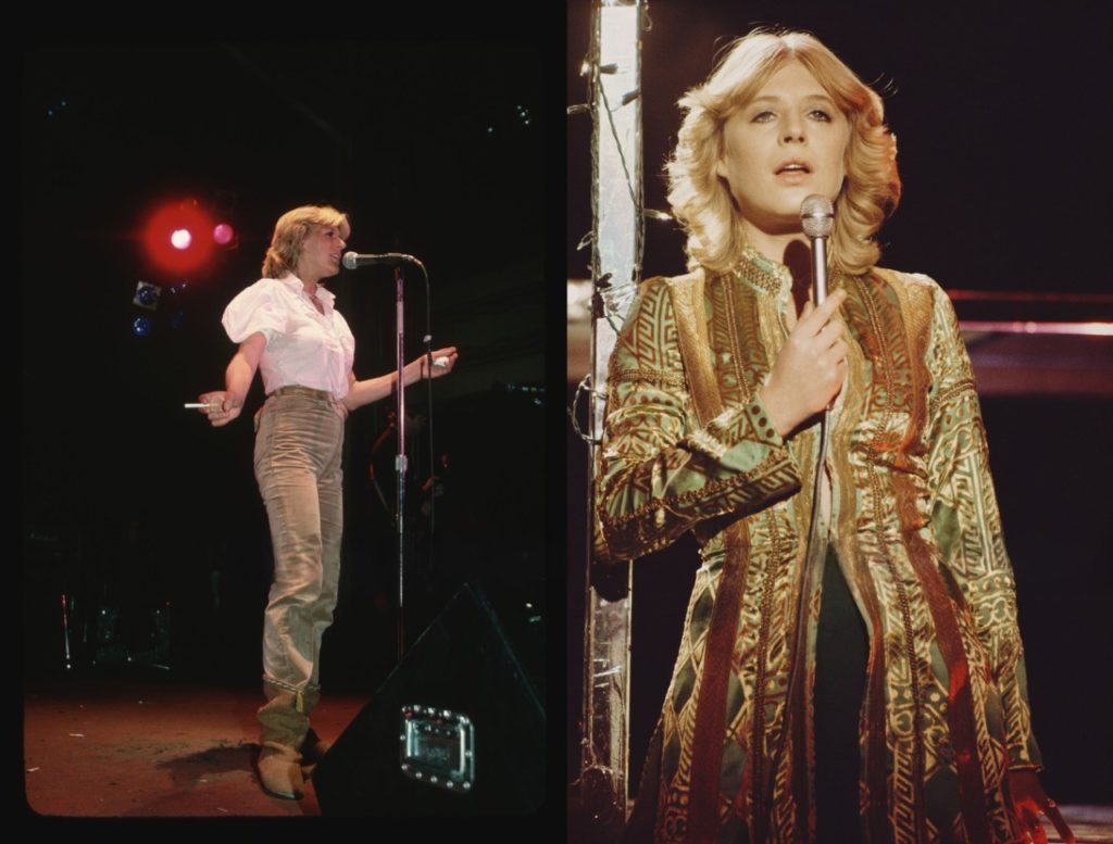 Marian Faithfull on stage