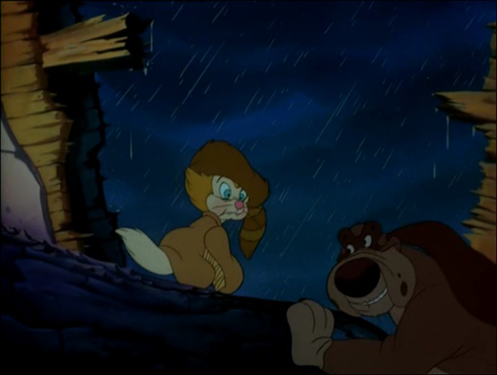 Edmond and Patou, rock-koo-ka-re-koo, cartoon frame
