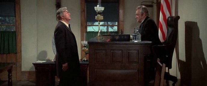 Rooster Cogburn, a still from the movie