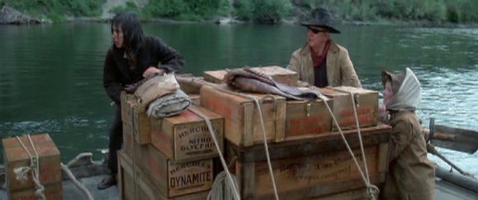 Rooster Cogburn, a still from the movie