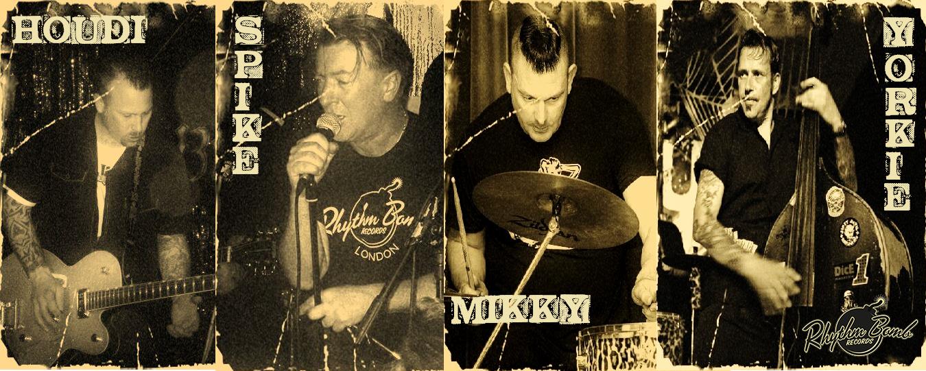 The Boners, band members: Hoady, Spike, Mickey, Yorkie