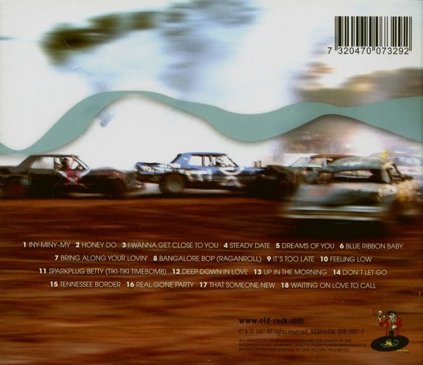 The Hubcaps, Full Throttle, CD album cover background, download album or listen online