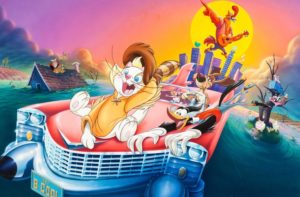 Rock-a-doodle, rock-a-doodle, cartoon review