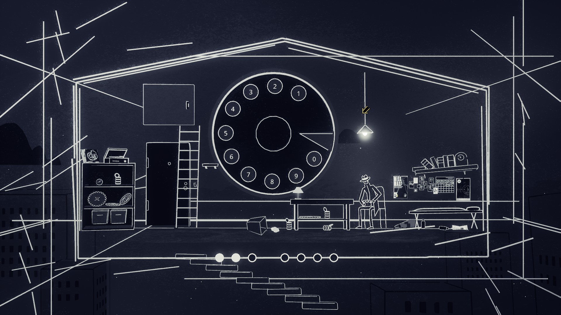 Genesis Noir, you will need to manually call the disk phone