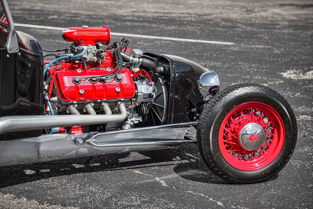 A 1923 Ford hot rod with a 4.0 liter Toyota V Hemi engine, photo 05.