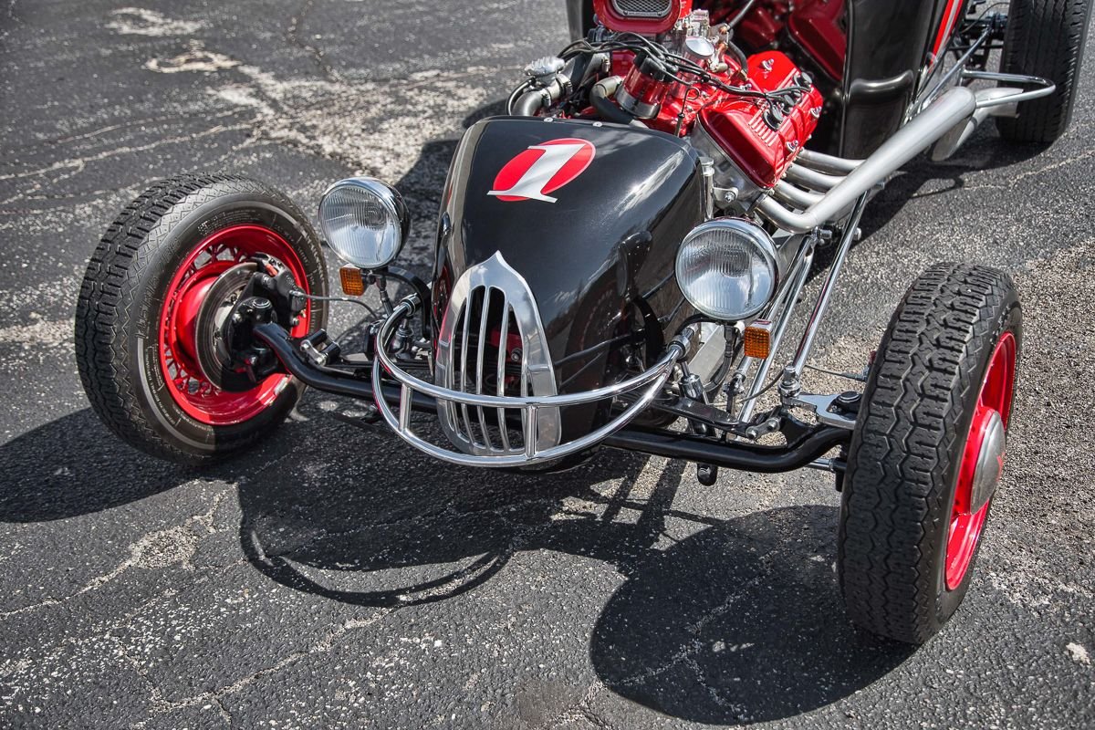A 1923 Ford hot rod with a 4.0 liter Toyota V Hemi engine, photo 12.