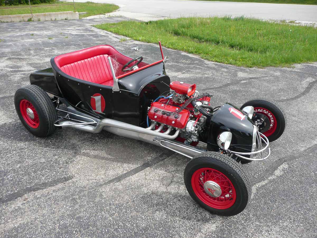 A 1923 Ford hot rod with a 4.0 liter Toyota V Hemi engine, photo 17.