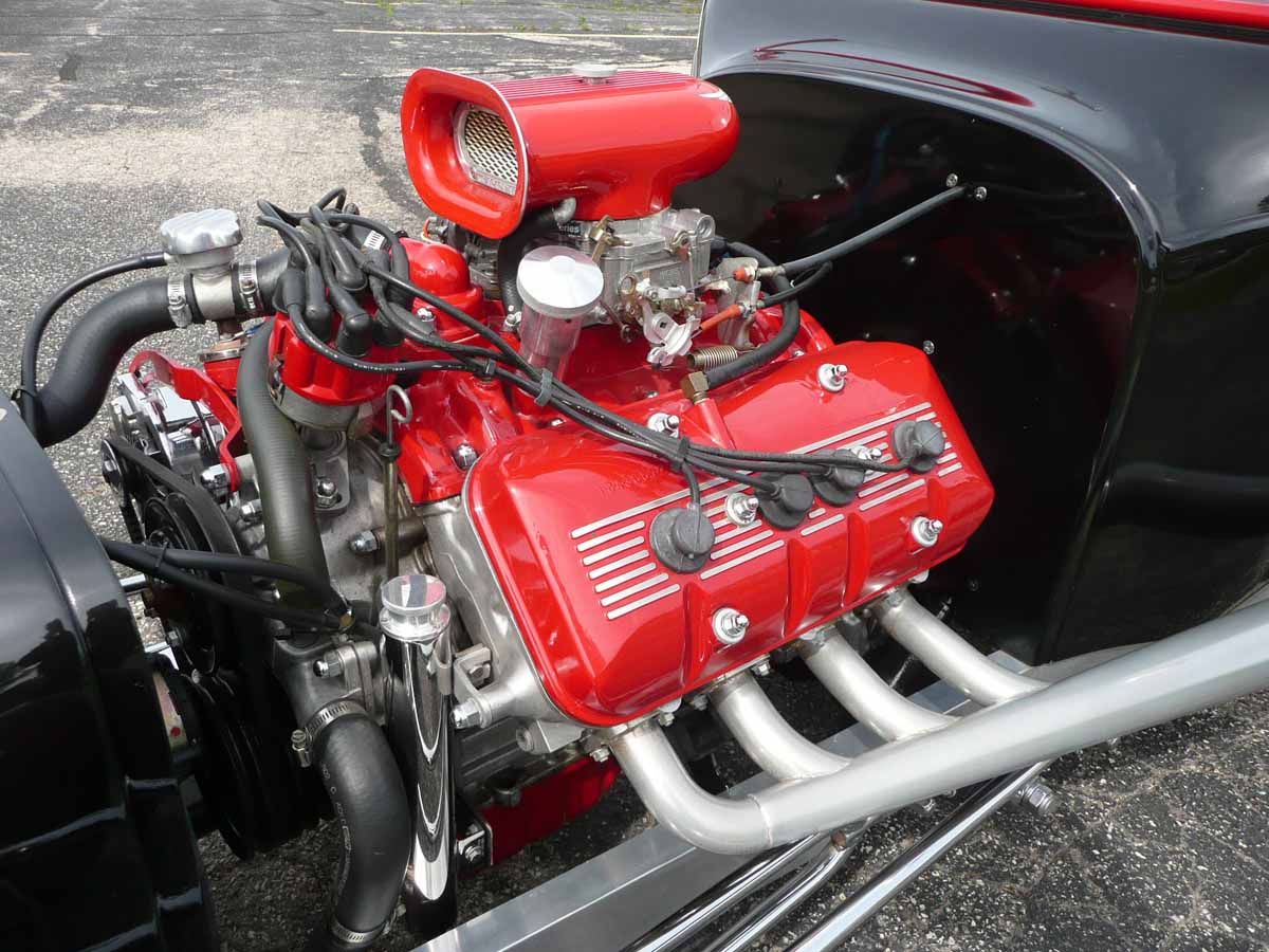 A 1923 Ford hot rod with a 4.0 liter Toyota V Hemi engine, photo 20.