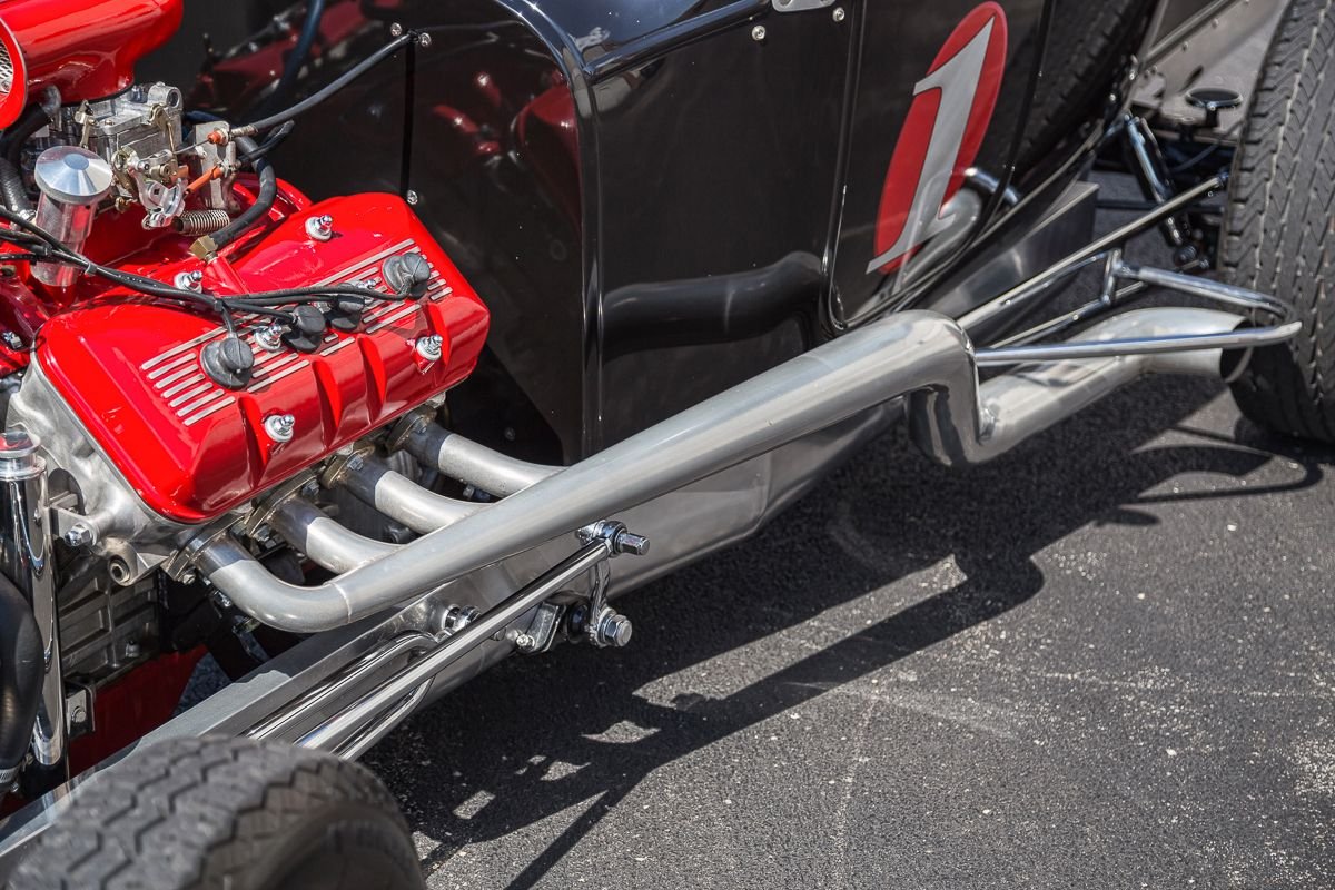 A 1923 Ford hot rod with a 4.0 liter Toyota V Hemi engine, photo 25.