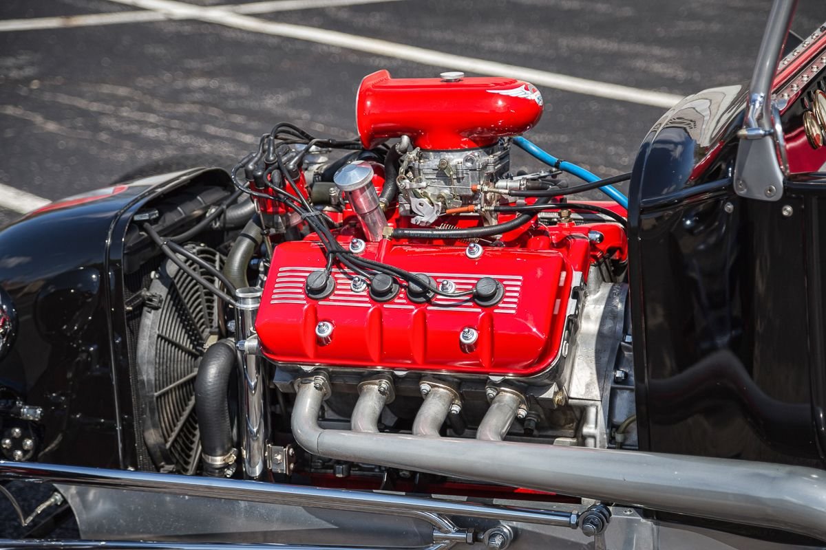 A 1923 Ford hot rod with a 4.0 liter Toyota V Hemi engine, photo 26.