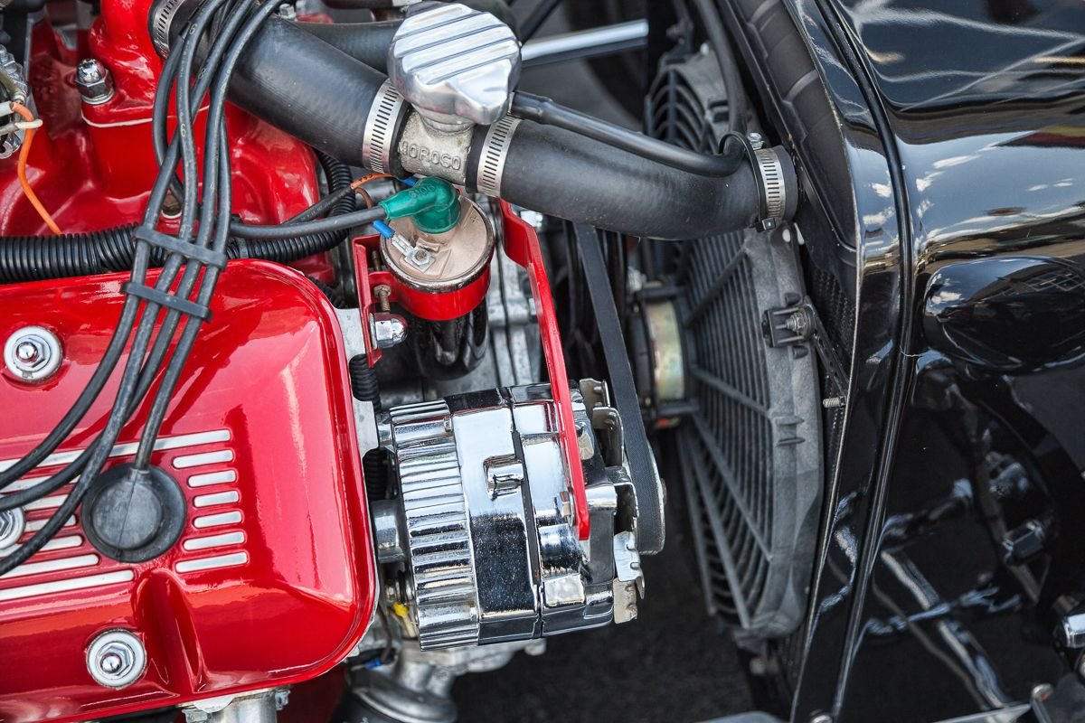 A 1923 Ford hot rod with a 4.0 liter Toyota V Hemi engine, photo 30.