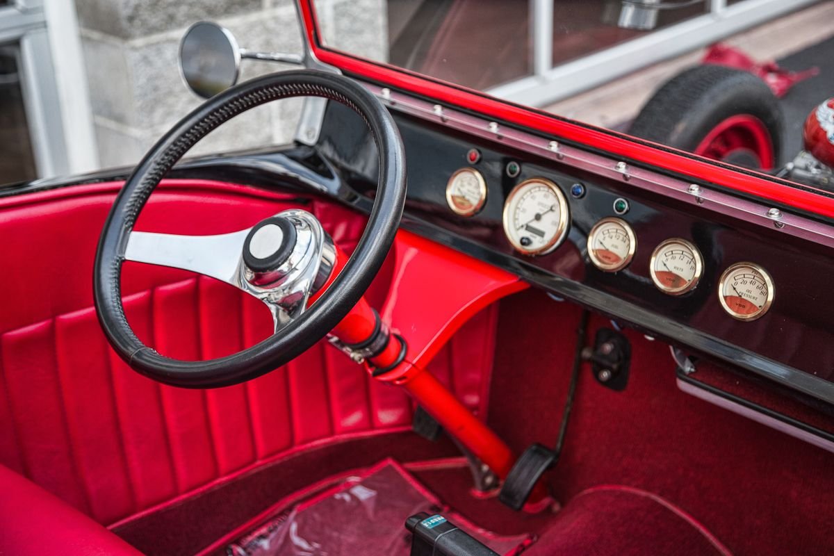 A 1923 Ford hot rod with a 4.0 liter Toyota V Hemi engine, photo 36.