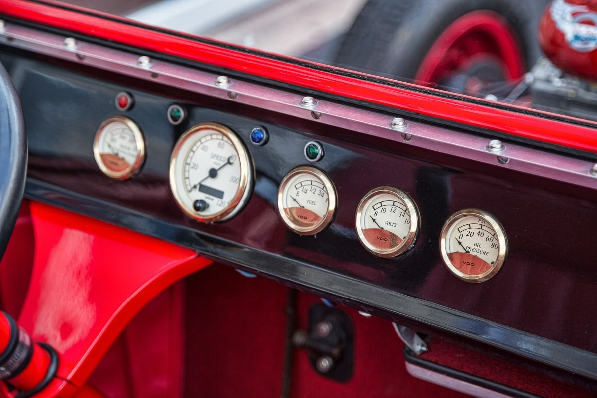 A 1923 Ford hot rod with a 4.0 liter Toyota V Hemi engine, photo 37.