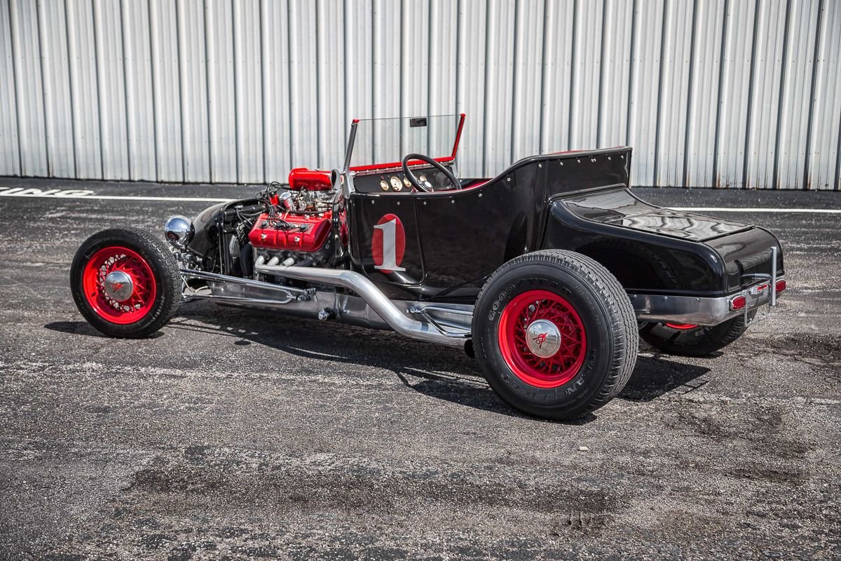 A 1923 Ford hot rod with a 4.0 liter Toyota V Hemi engine, photo 44.