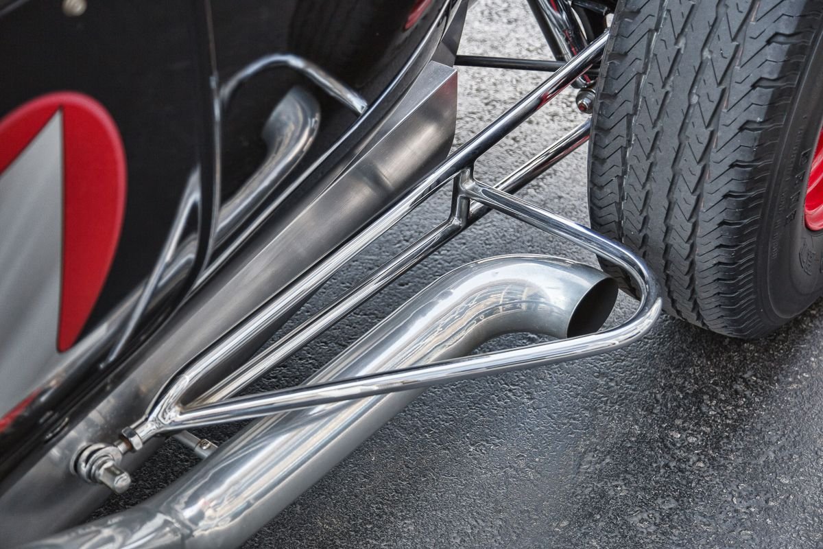 A 1923 Ford hot rod with a 4.0 liter Toyota V Hemi engine, photo 45.