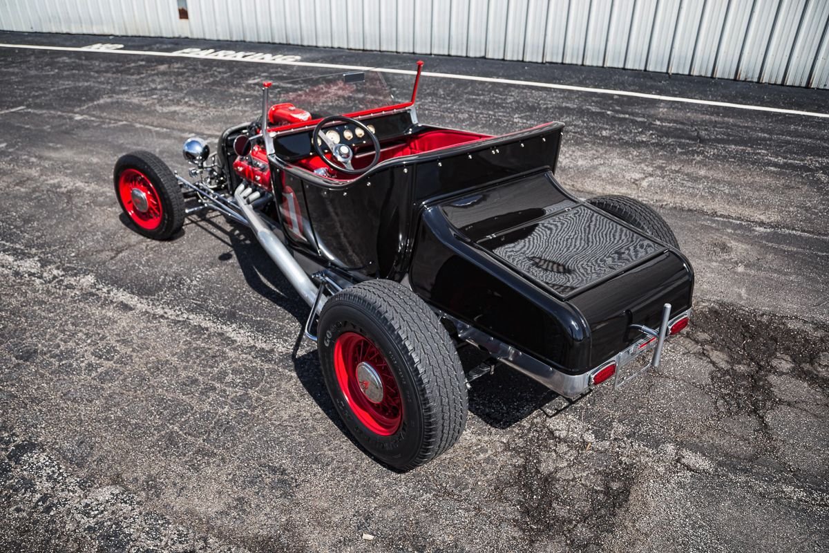 A 1923 Ford hot rod with a 4.0 liter Toyota V Hemi engine, photo 47.