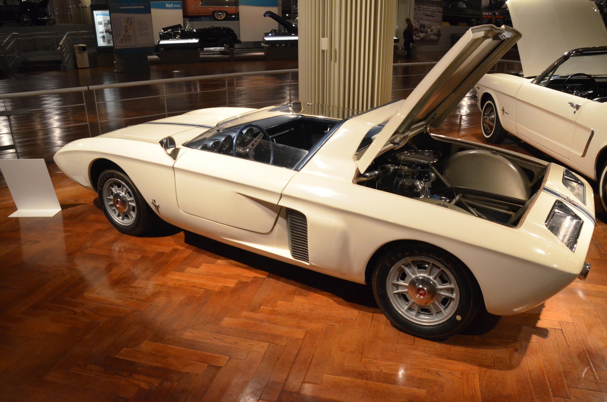 Ford Mustang I concept car from 1962, photo 02.