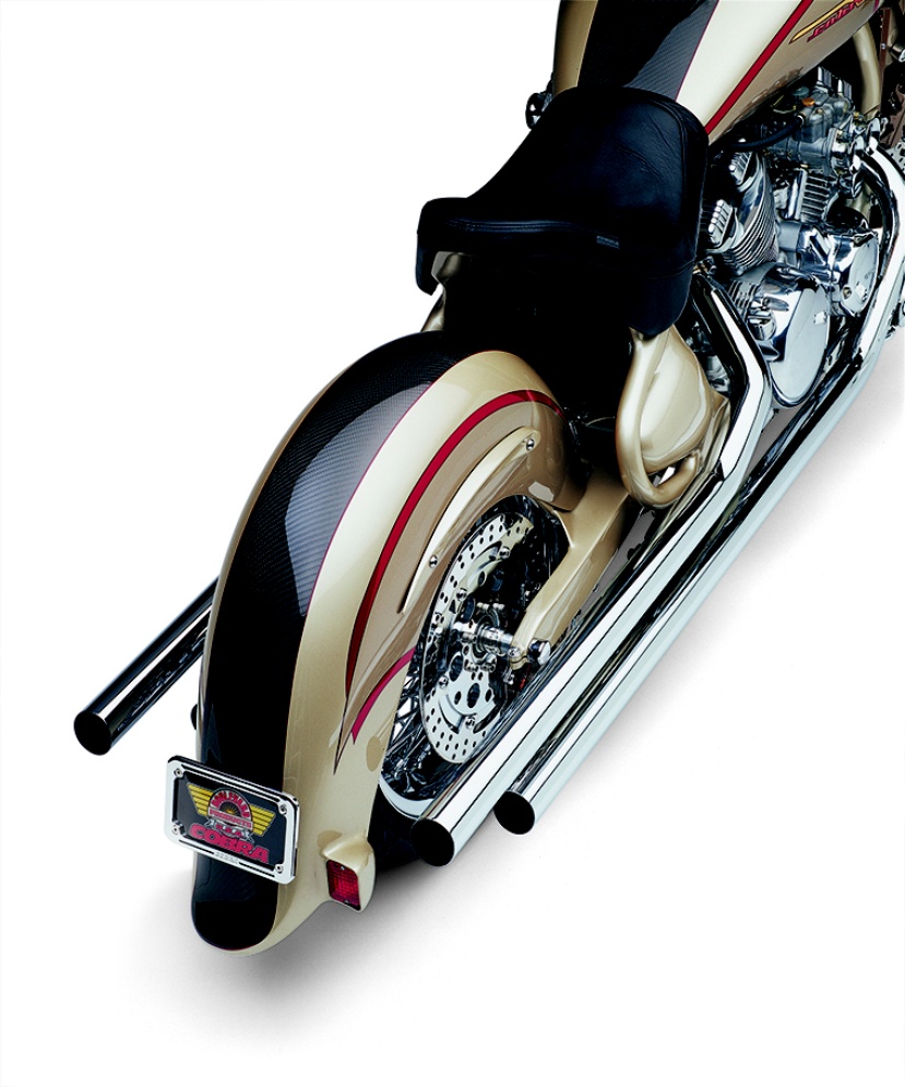 Custom Yamaha Royal Star motorcycle from Cobra Customs workshop, photo 04.