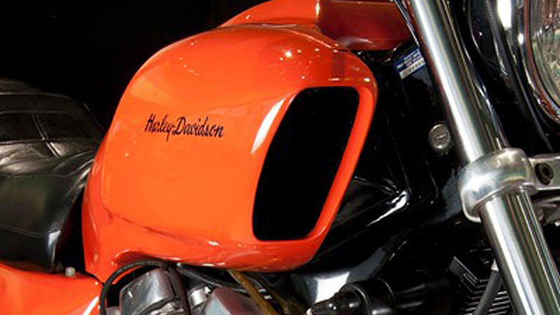 Harley-Davidson Nova prototype with V4 engine, alternative design, photo 08.