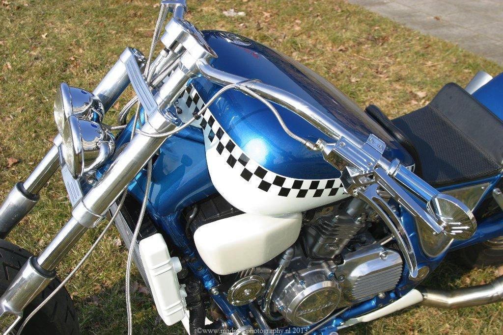 Custom Honda Super Magna bike with V4 engine, photo 10.