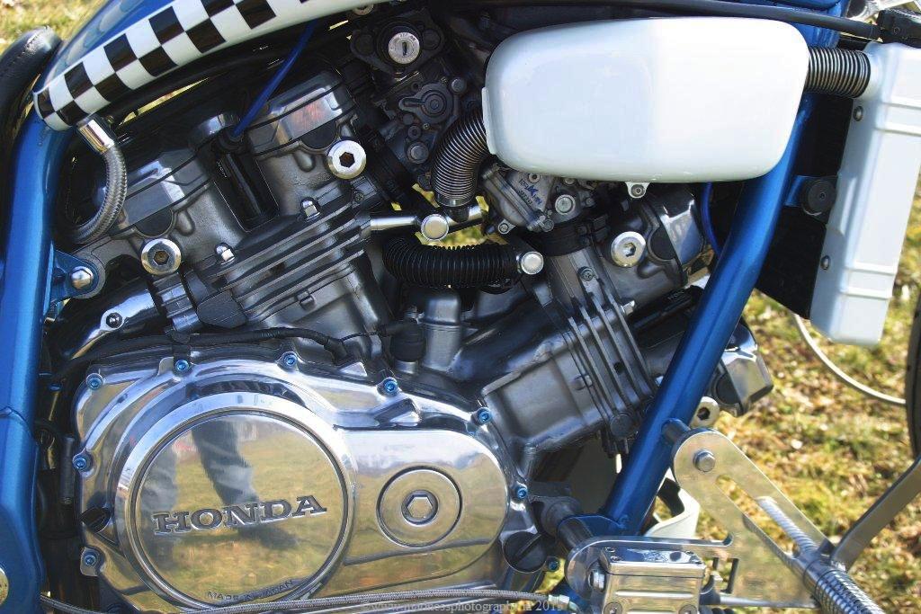 Custom Honda Super Magna bike with V4 engine, photo 14.