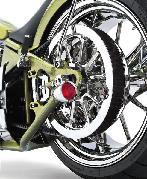 Chopper based on the Kawasaki Vulcan 2000 motorcycle, photo 10.