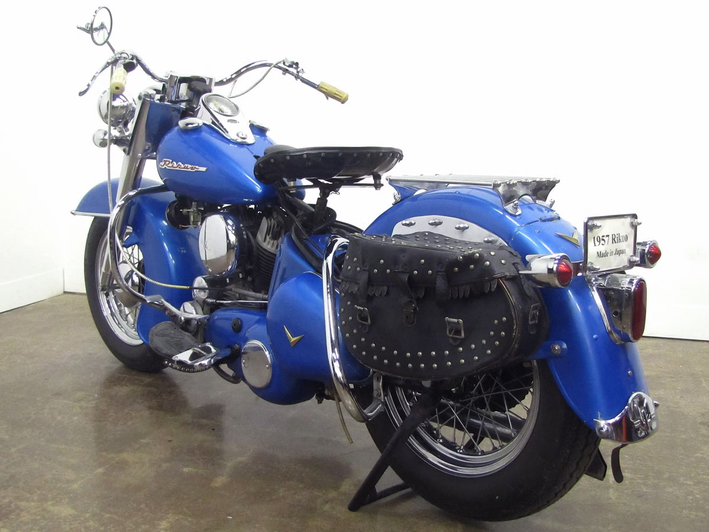 Japanese Rikuo motorcycle, photo 04.