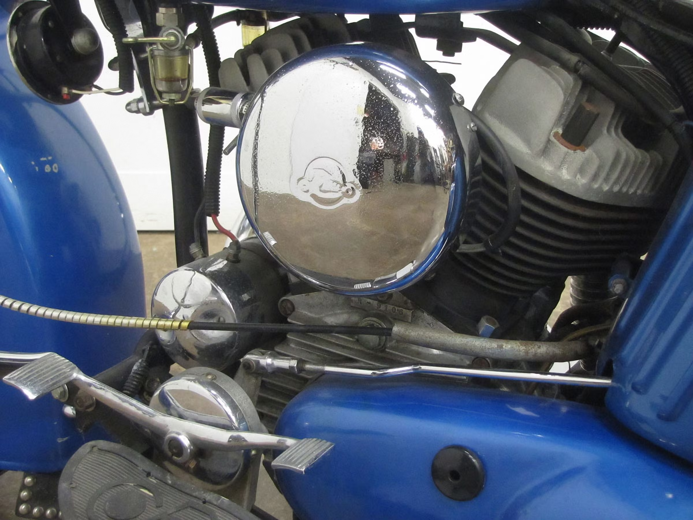 Japanese Rikuo motorcycle, photo 10.