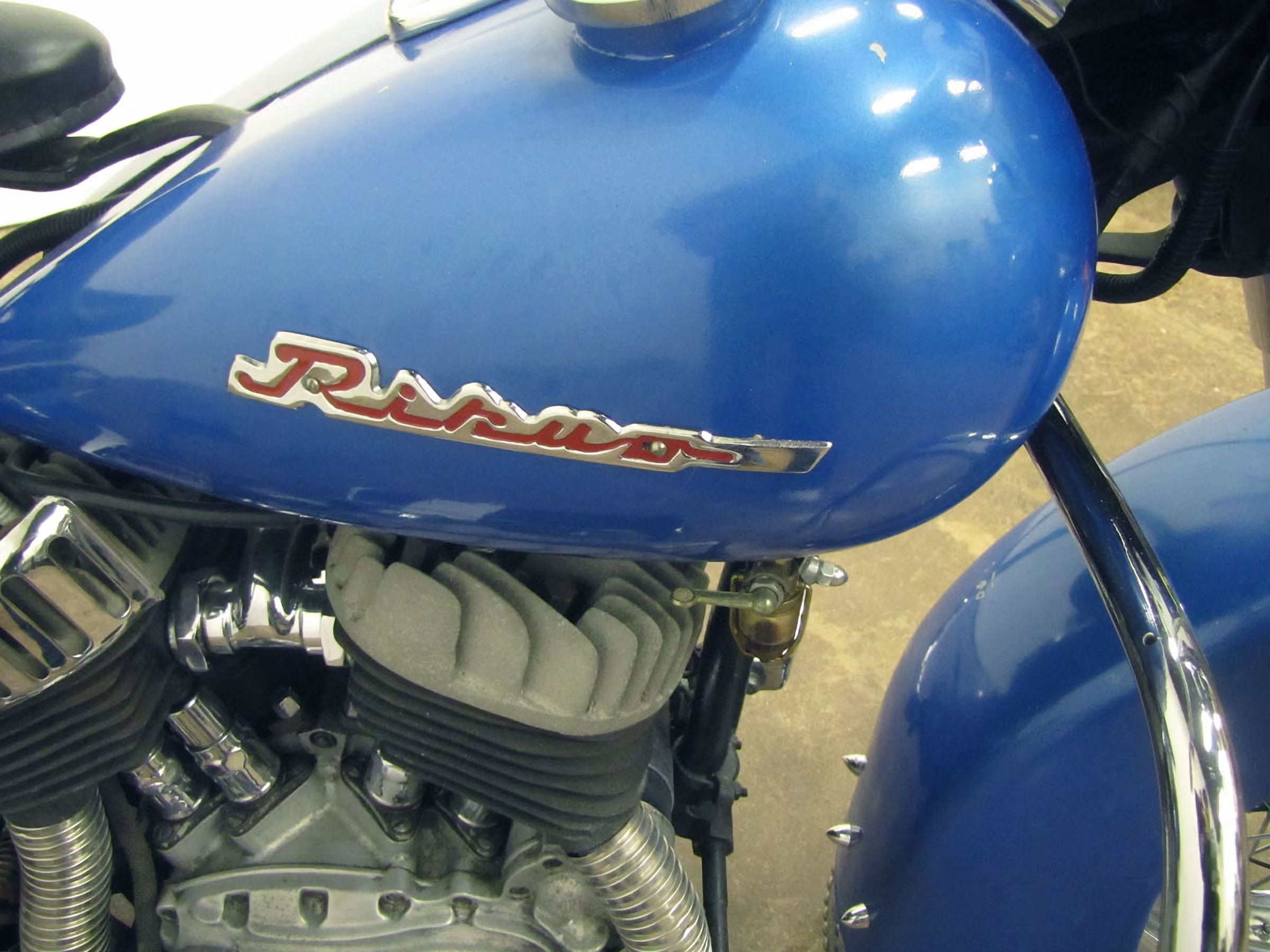 Japanese Rikuo motorcycle, photo 11.