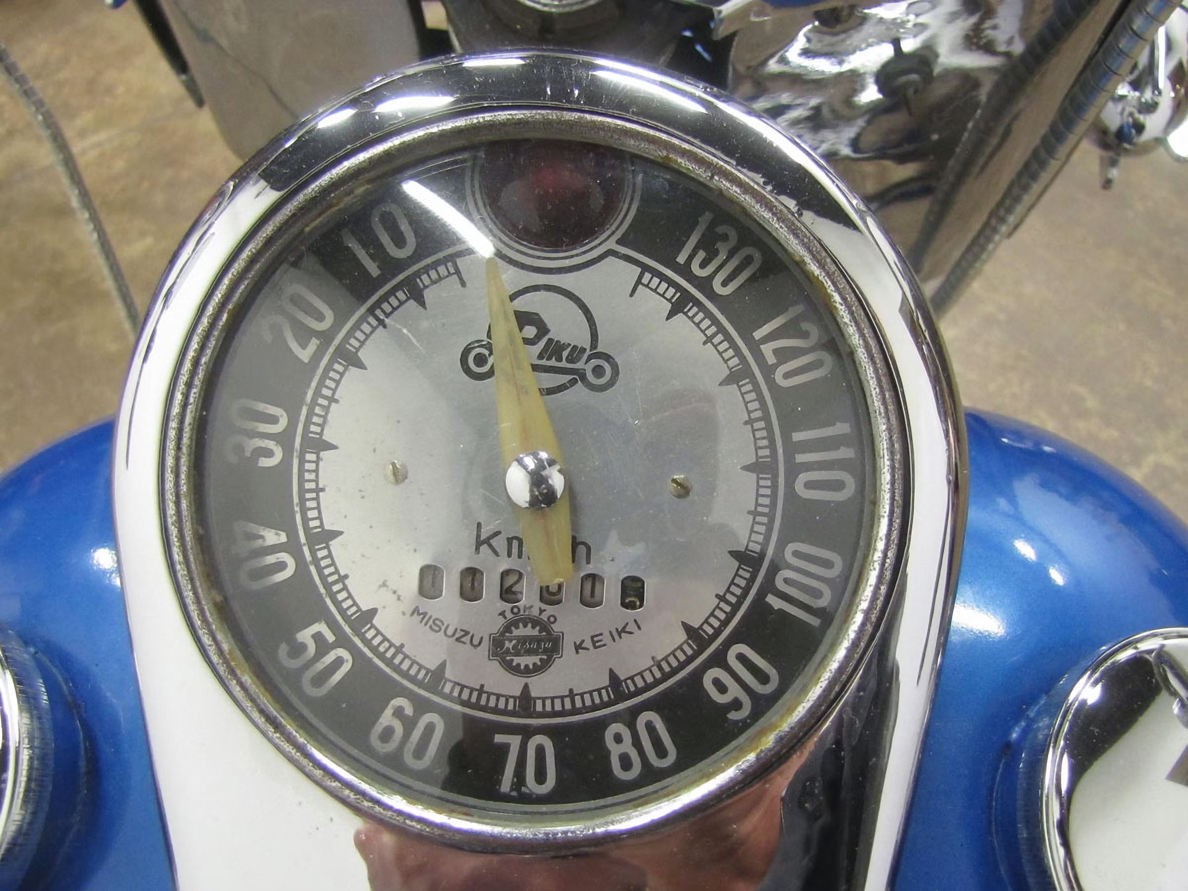 Japanese Rikuo motorcycle, photo 12.