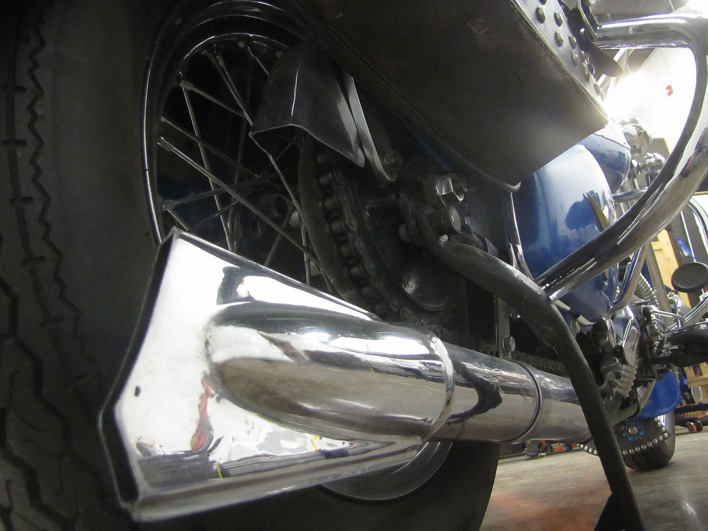 Japanese Rikuo motorcycle, photo 13.