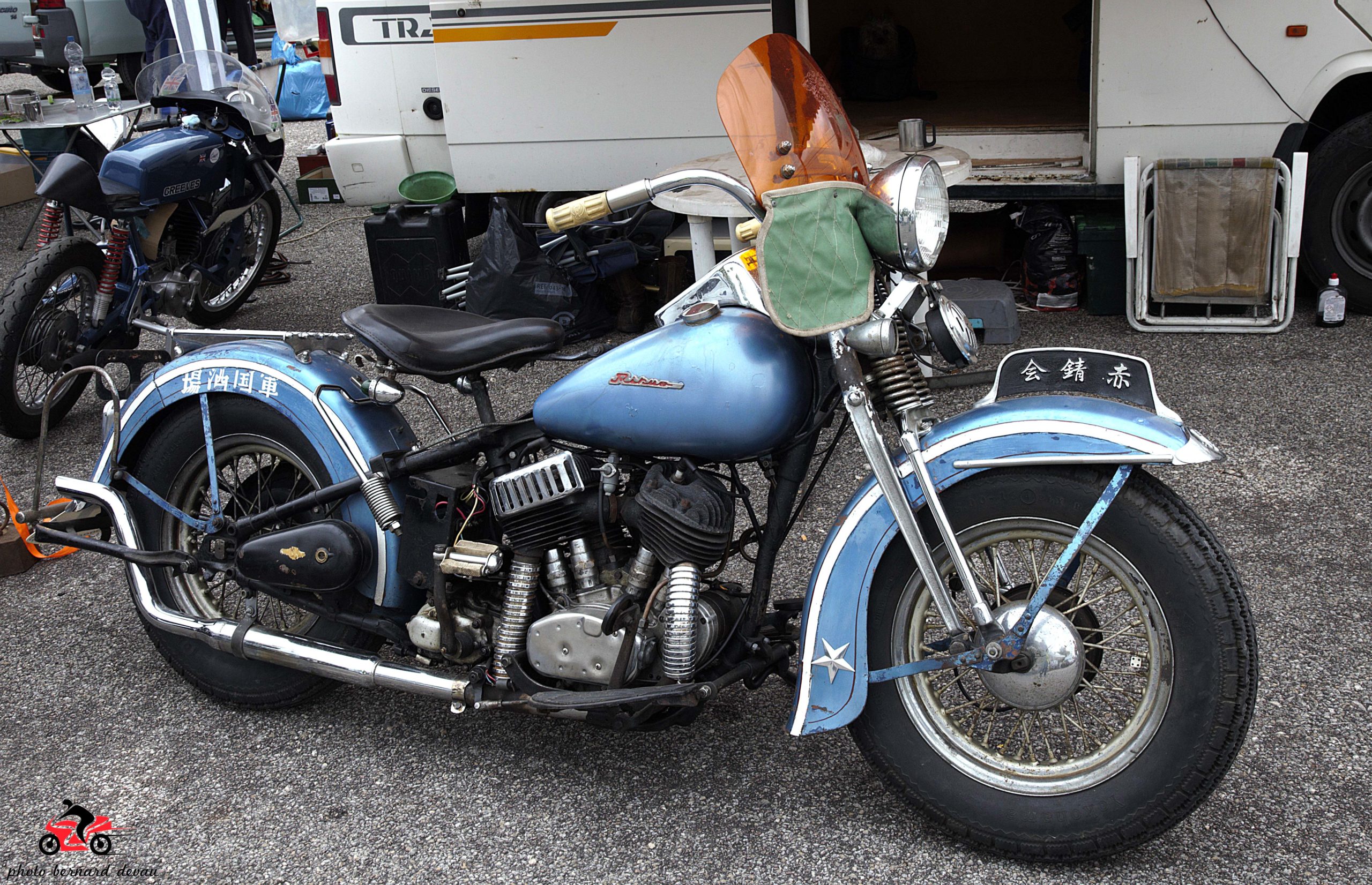 Japanese Rikuo motorcycle, photo 14.