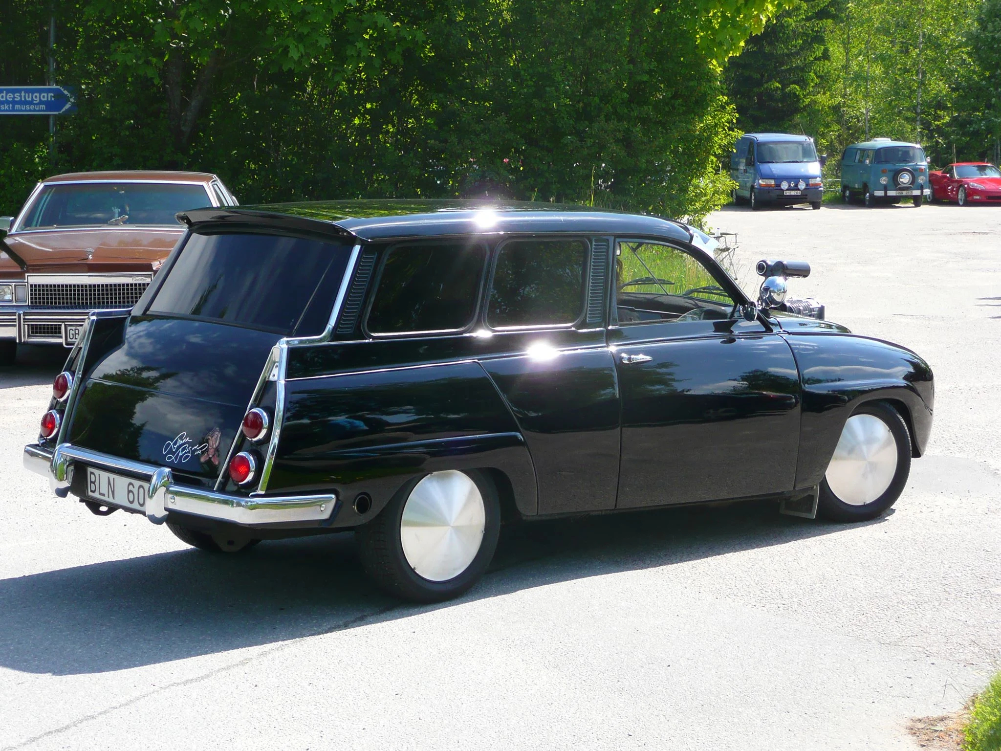 SAAB 95 with V4 engine and supercharging, photo 02.