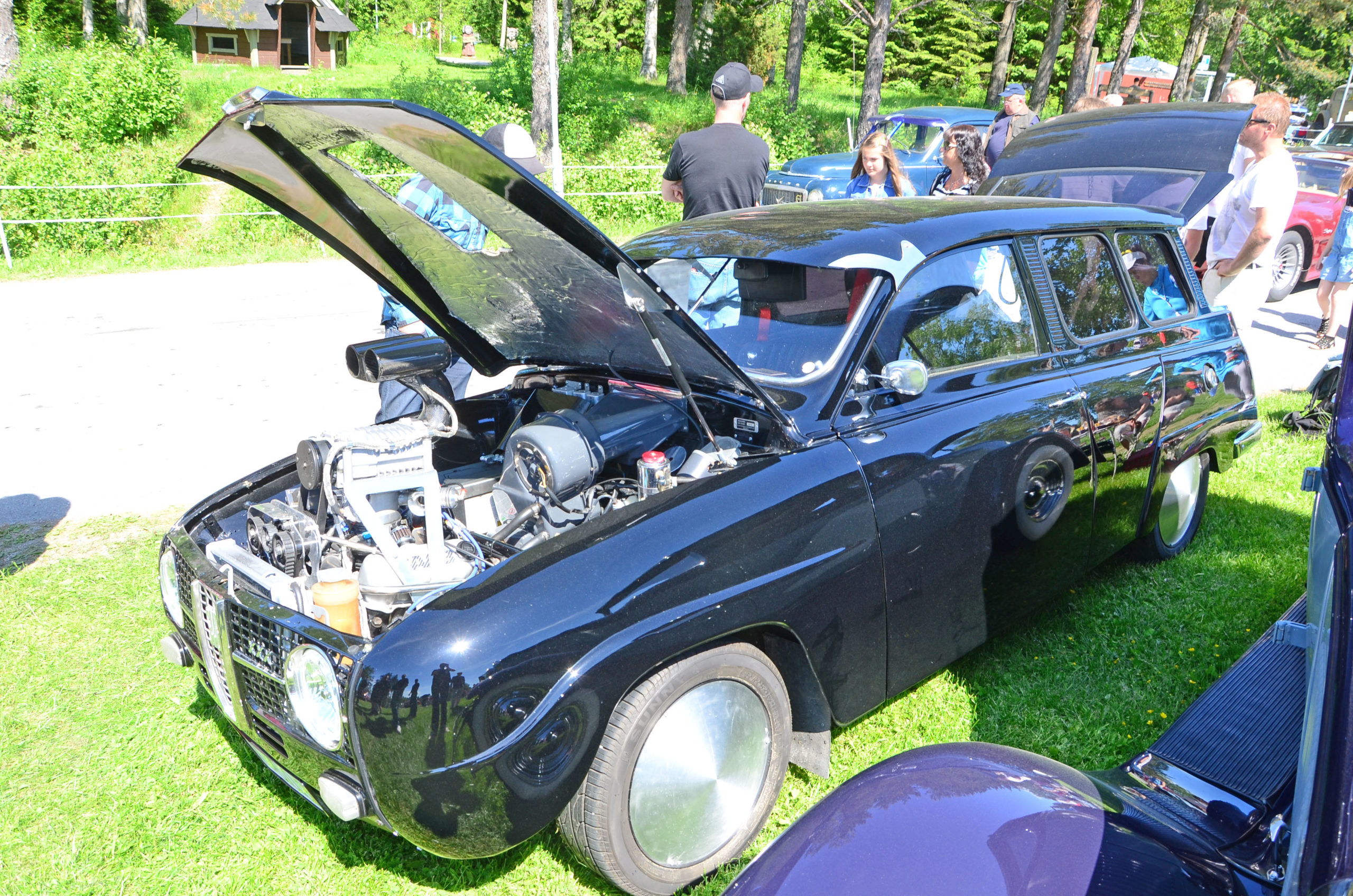 SAAB 95 with V4 engine and supercharging, photo 04.