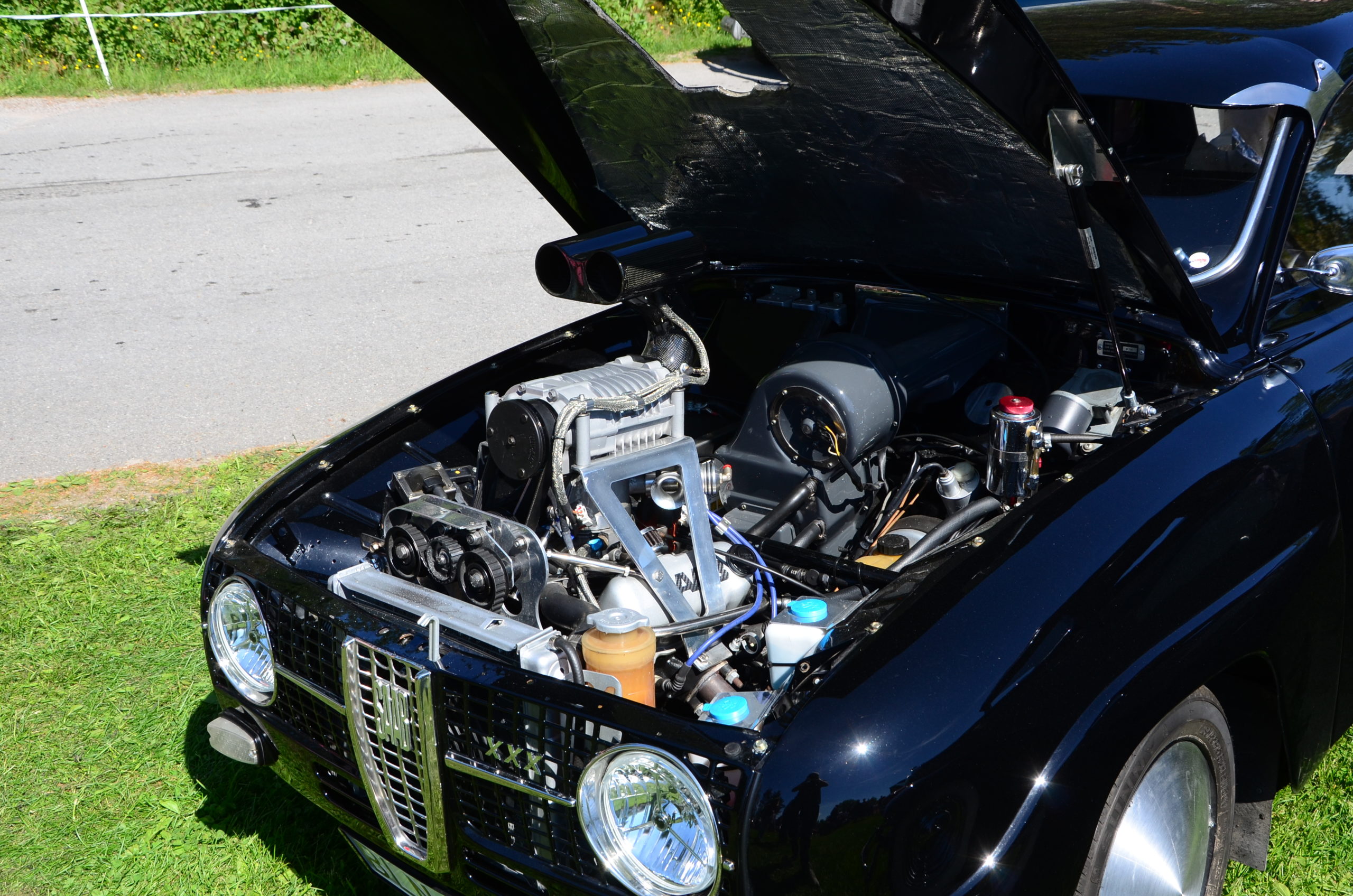 SAAB 95 with V4 engine and supercharging, photo 05.