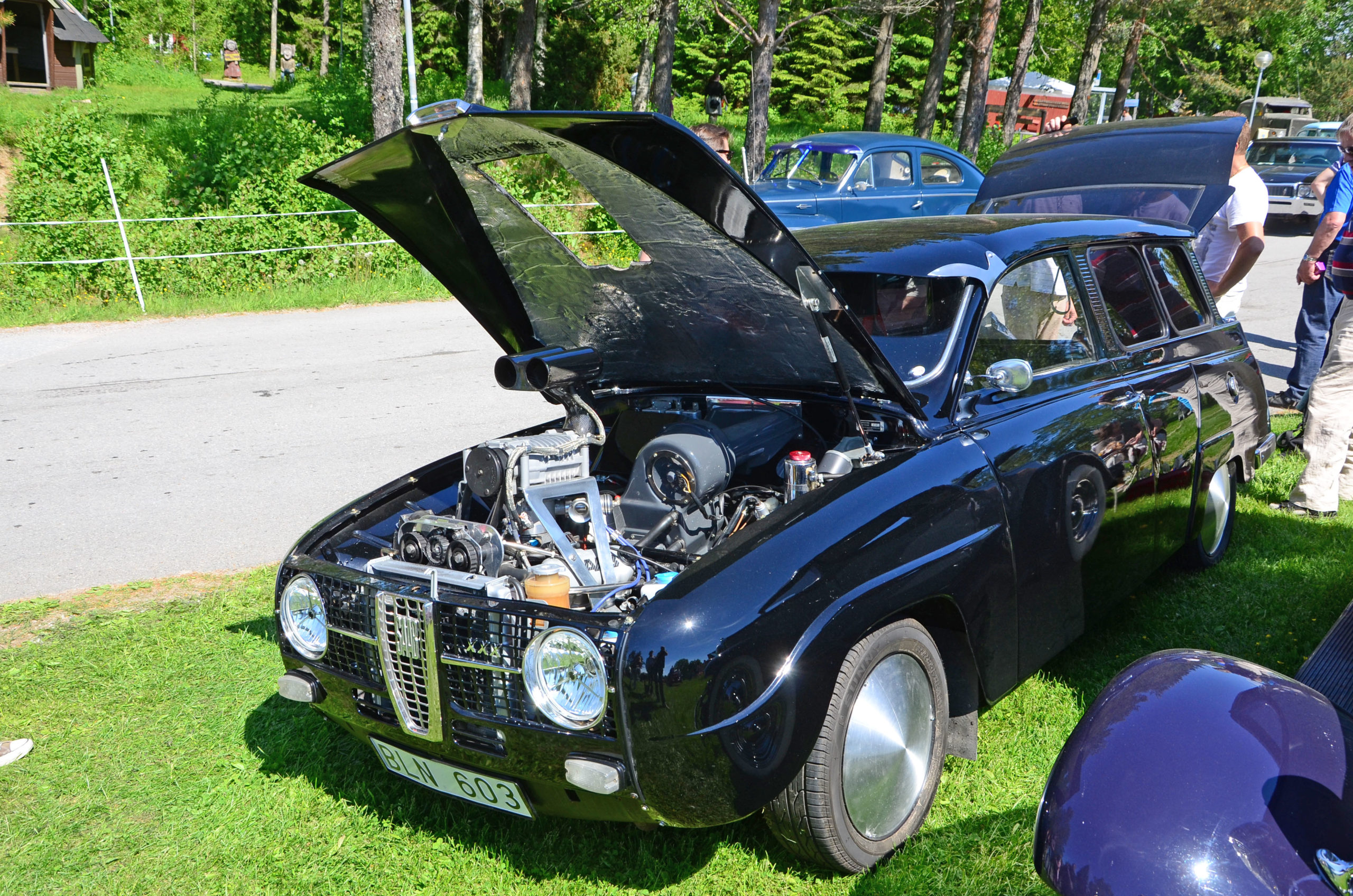 SAAB 95 with V4 engine and supercharging, photo 06.