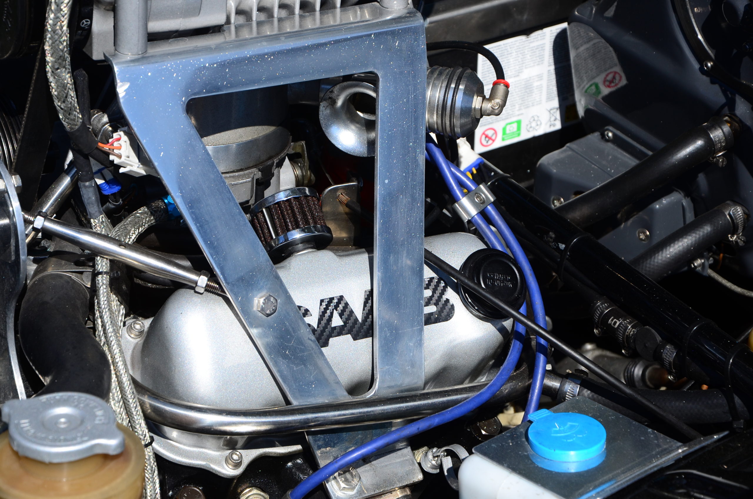 SAAB 95 with V4 engine and supercharging, photo 12.