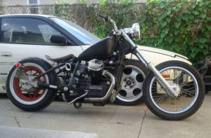 Tambnail for the first part of the article about Japanese V4 engines in motorcycles.