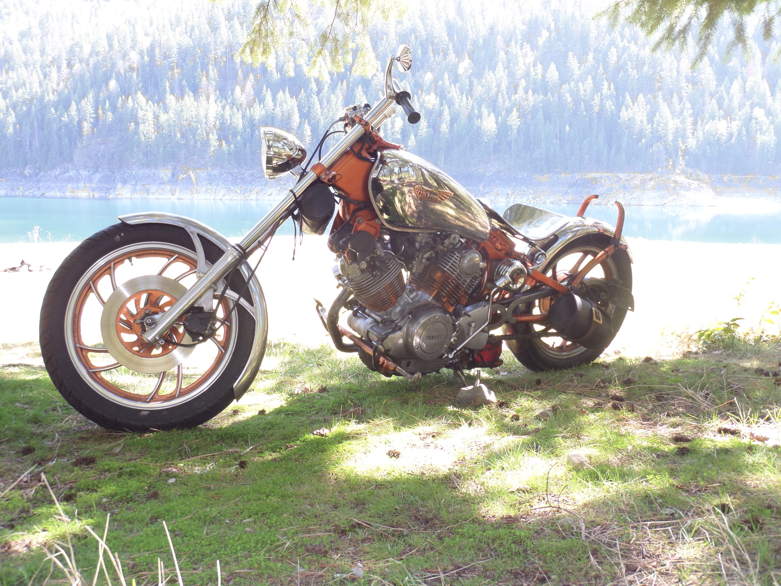 Custom motorcycle Yamaho Virago 1981, photo 05.