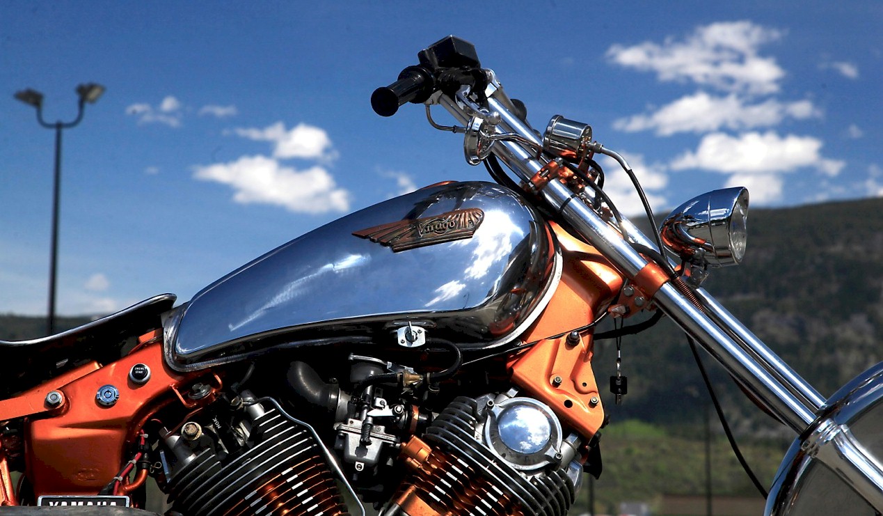 Custom motorcycle Yamaho Virago 1981, photo 08.