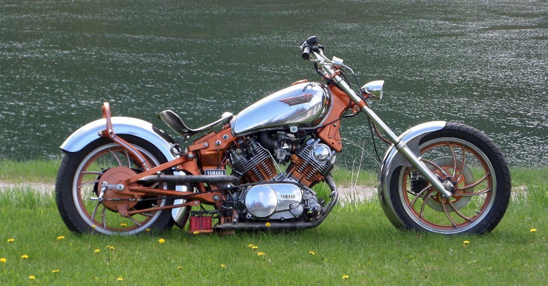 Custom motorcycle Yamaho Virago 1981, photo 10.