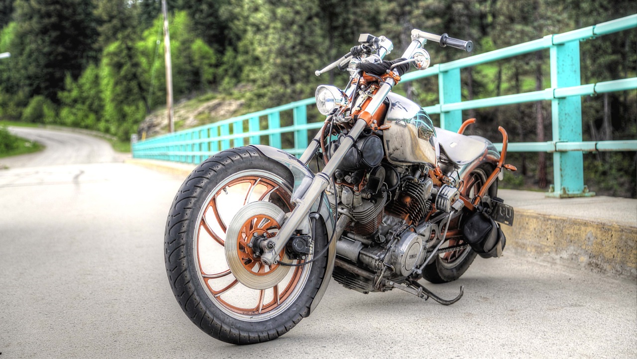 Custom motorcycle Yamaho Virago 1981, photo 11.