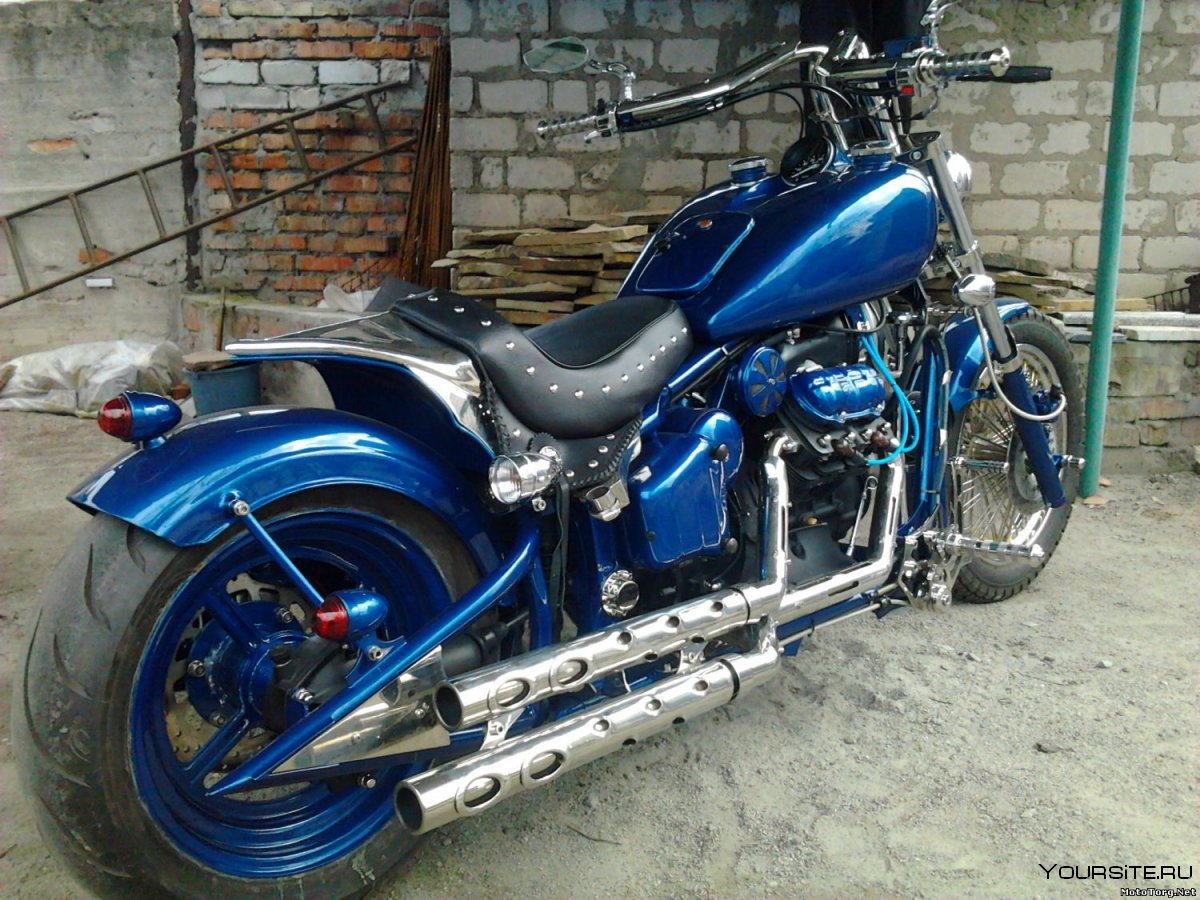 Jedi motorcycle with MeMZ-966G engine, V4, photo 03.