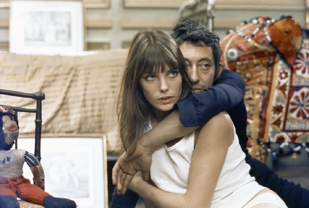 Jane Birkin and Serge Gainsbourg in the film Marijuana, Cannabis
