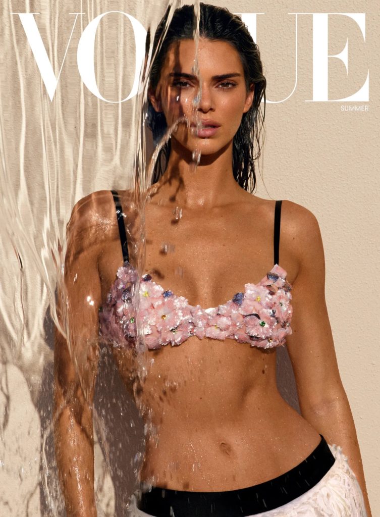 Kendall Jenner on the cover of Vogue Summer 2024