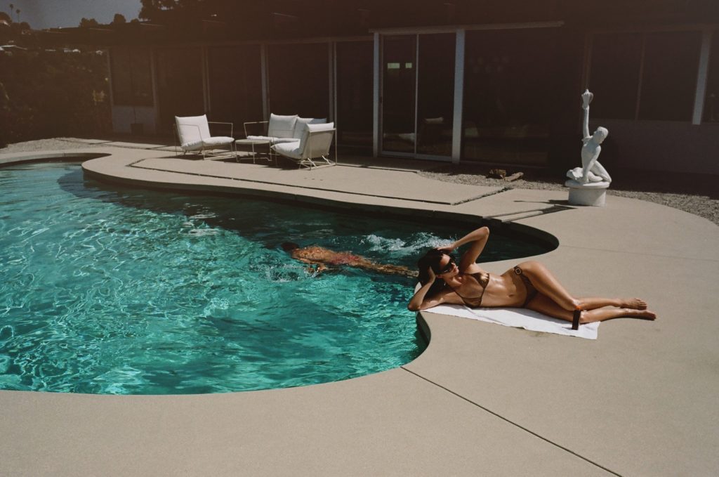 Kendall Jenner, photo in a swimsuit